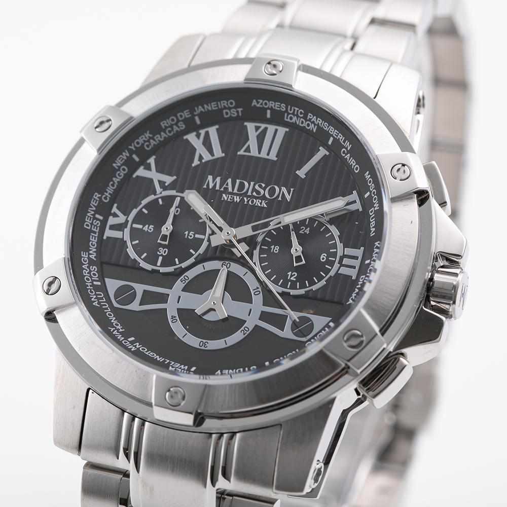 マディソンニューヨーク 腕時計 ブレーカー MA011007-4 裏ぶた画像