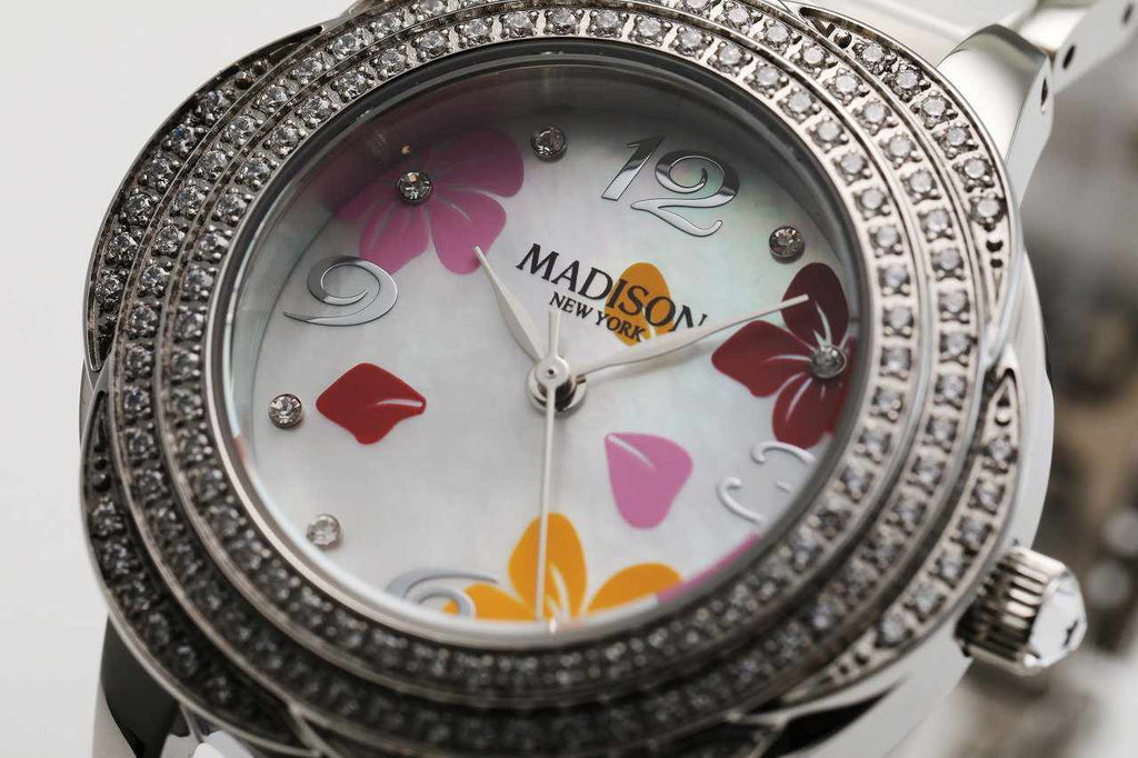 マディソンニューヨーク 腕時計 コートランド MA012004-1 文字盤画像