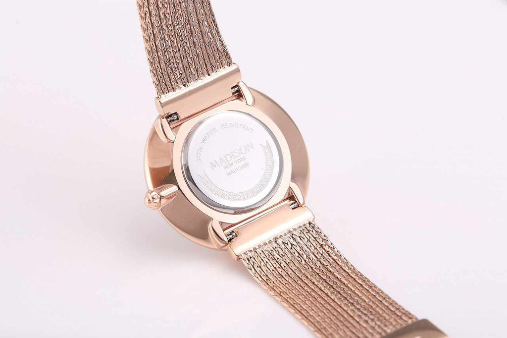 マディソンニューヨーク 腕時計 ブルーム MA012006-4 文字盤画像
